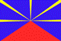 Reunion Island flag